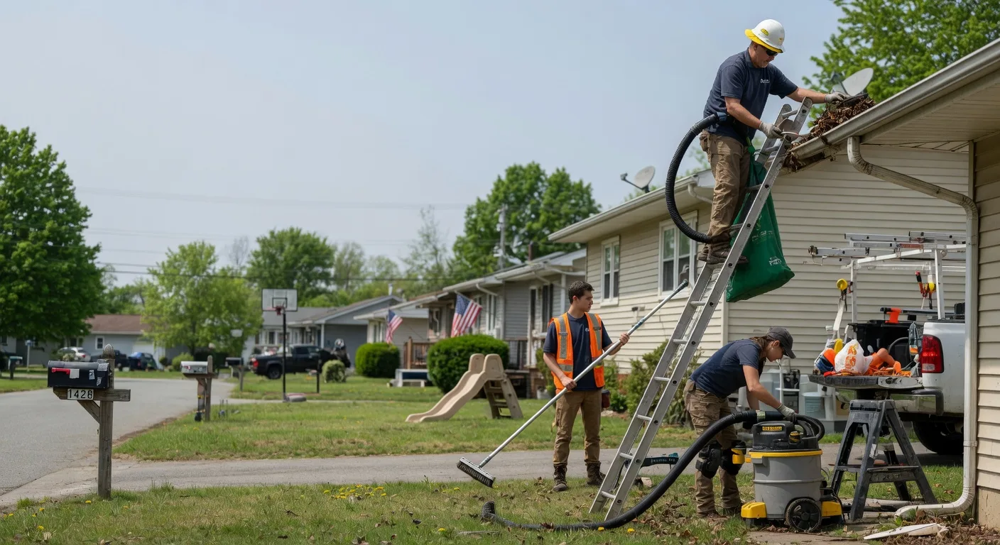 Gutter Installation in Greenview, IL near me